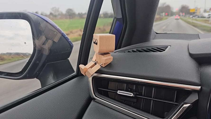 Mini matters houten figuur met wielen aanbieding bij Action