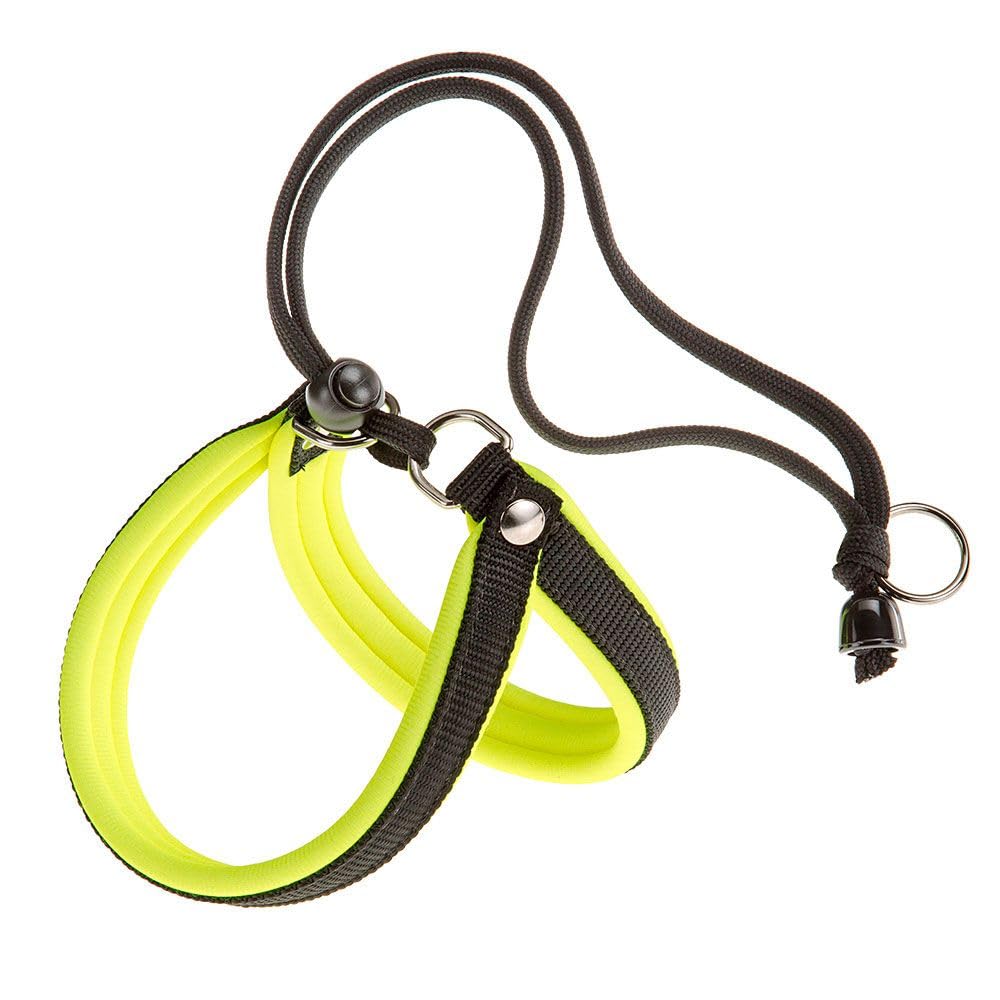Ferplast Pettorina per Cani Piccola Taglia AGILA FLUO 2 Pettorina Cani con Morbida Imbottitura, Veloce e Semplice Sistema di Chiusura con Coulisse, Misura del Torace 32-50 cm. Giallo