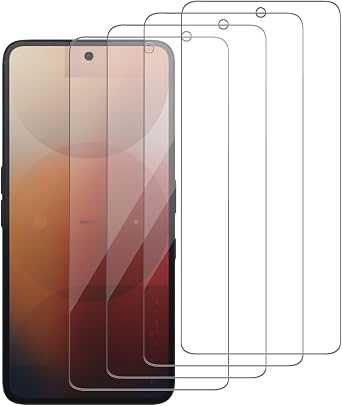 4 Pack Glass Screen Protector Compatible for Nothing Phone 3A / 3A Pro / A059 [9H Hardness]-HD Screen Tempered Glass, Scratch Resistant,Easy Install [Case Friendly]