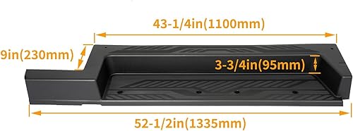 Miniatura 2 de KUAFU Protector de umbral de puerta compatible con Ford Transit-150 Transit-250 Transit-350 Transit-350 HD E-Transit 2015-2023, repuesto para