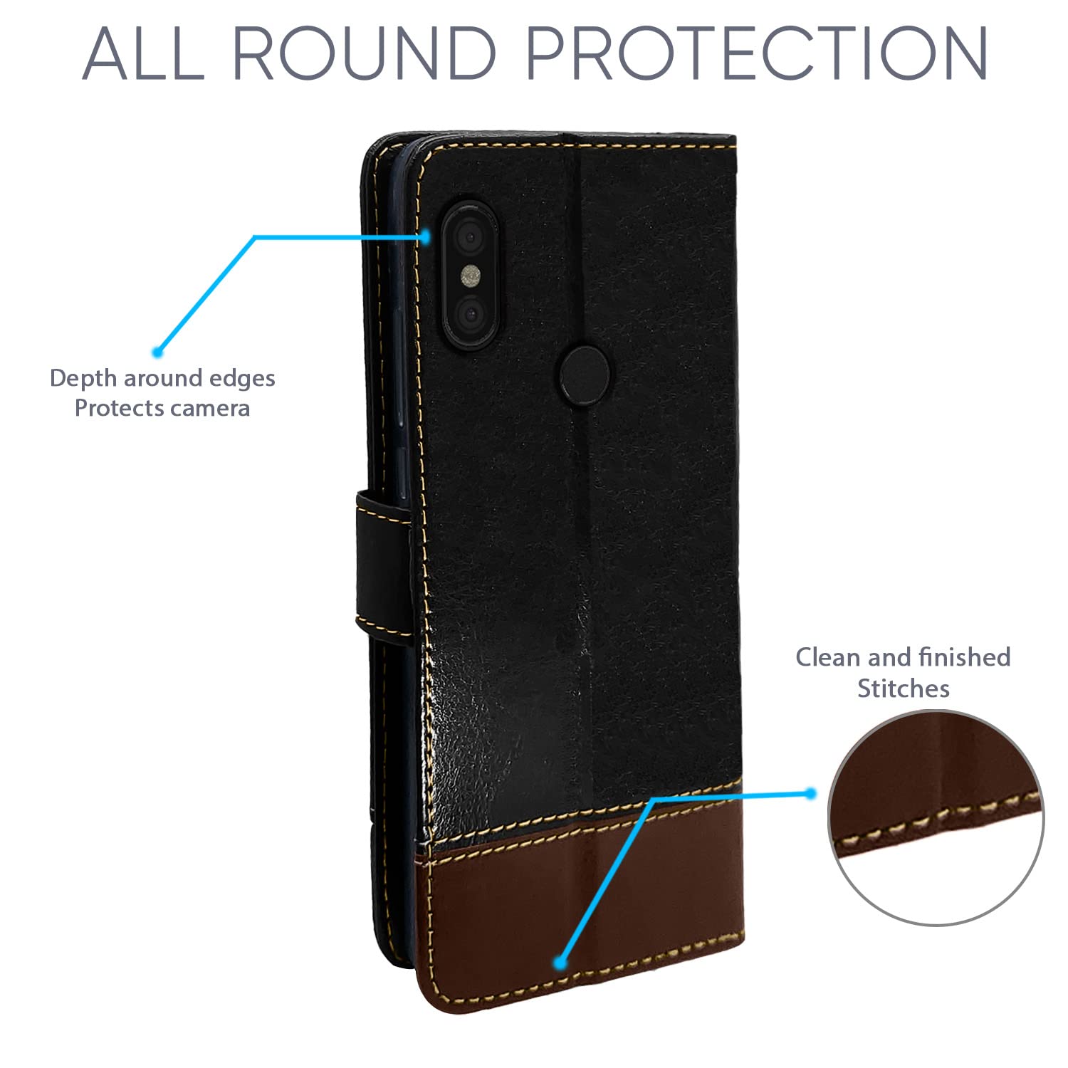 4 In 1 Armor For Xiaomi Pocophone F1 Case Shockproof Protective Back Cover For Xiomi Poco F1 Case Magnetic Holder Ring Cover - Foto 7