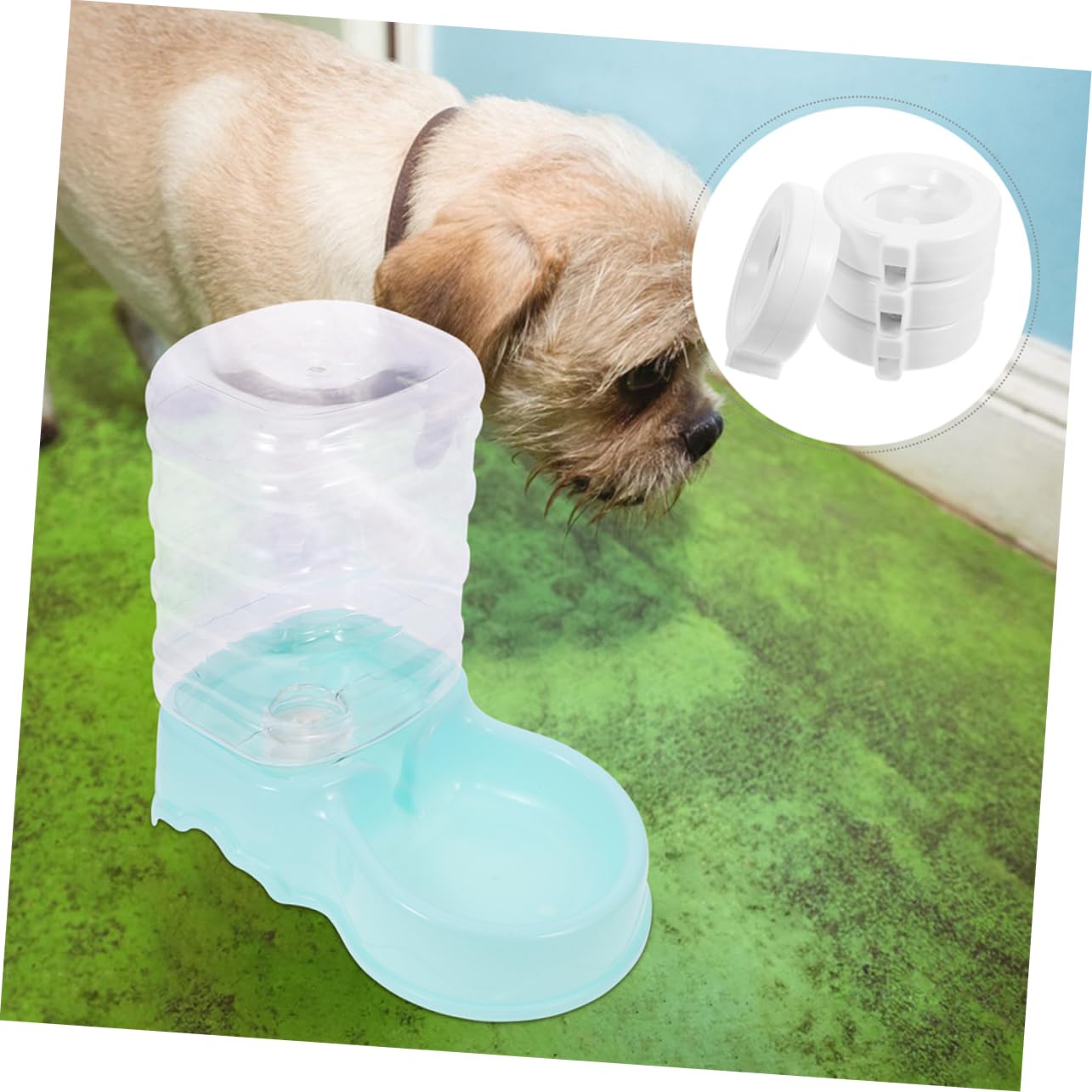 Happyyami Ersatzfilter Für Trinkbrunnen Für Haustiere Für Hunde Und Katzen Gesundheitssicheres Abs-Material Geruchsneutral