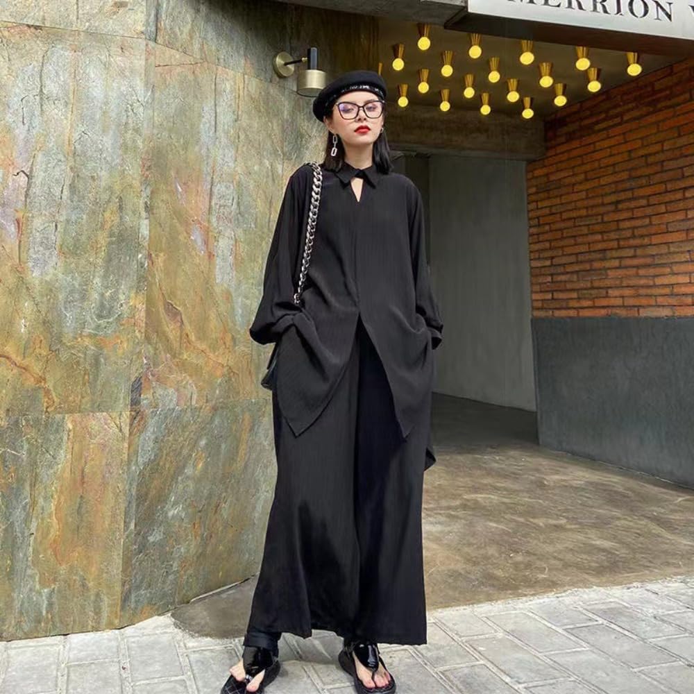 Amazon.co.jp: セットアップ パンツ レディース ロング トップス