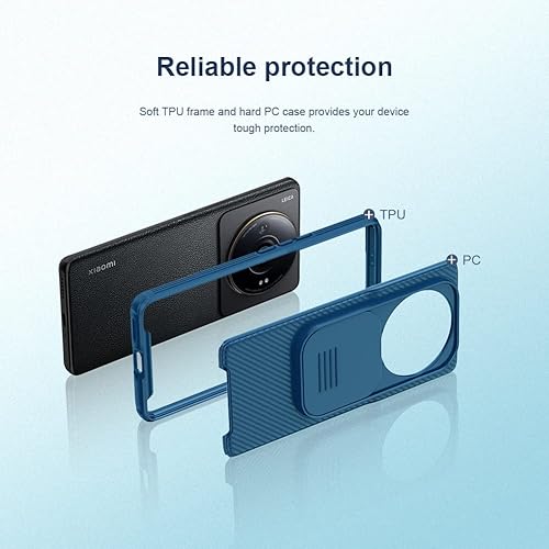 Miniatura 6 de Funda para Xiaomi 12S Ultra, funda para teléfono Xiaomi 12s Ultra con protector de cámara deslizante Funda protectora rígida PC TPU Slim Rugged