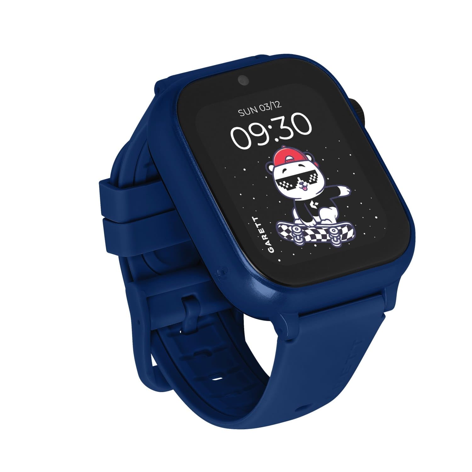 Garett Montre connectée pour Enfants – 1,83″ – Face Unlock – avec GPS SOS – 4G LTE – Bleu Mignon