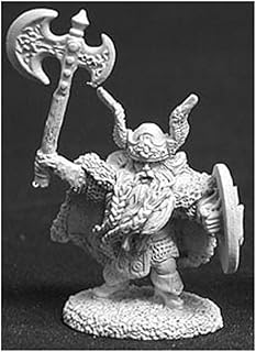 Reaper Miniatures King Harbromm Axehelm #02378 Dark Heaven Unpainted Metal