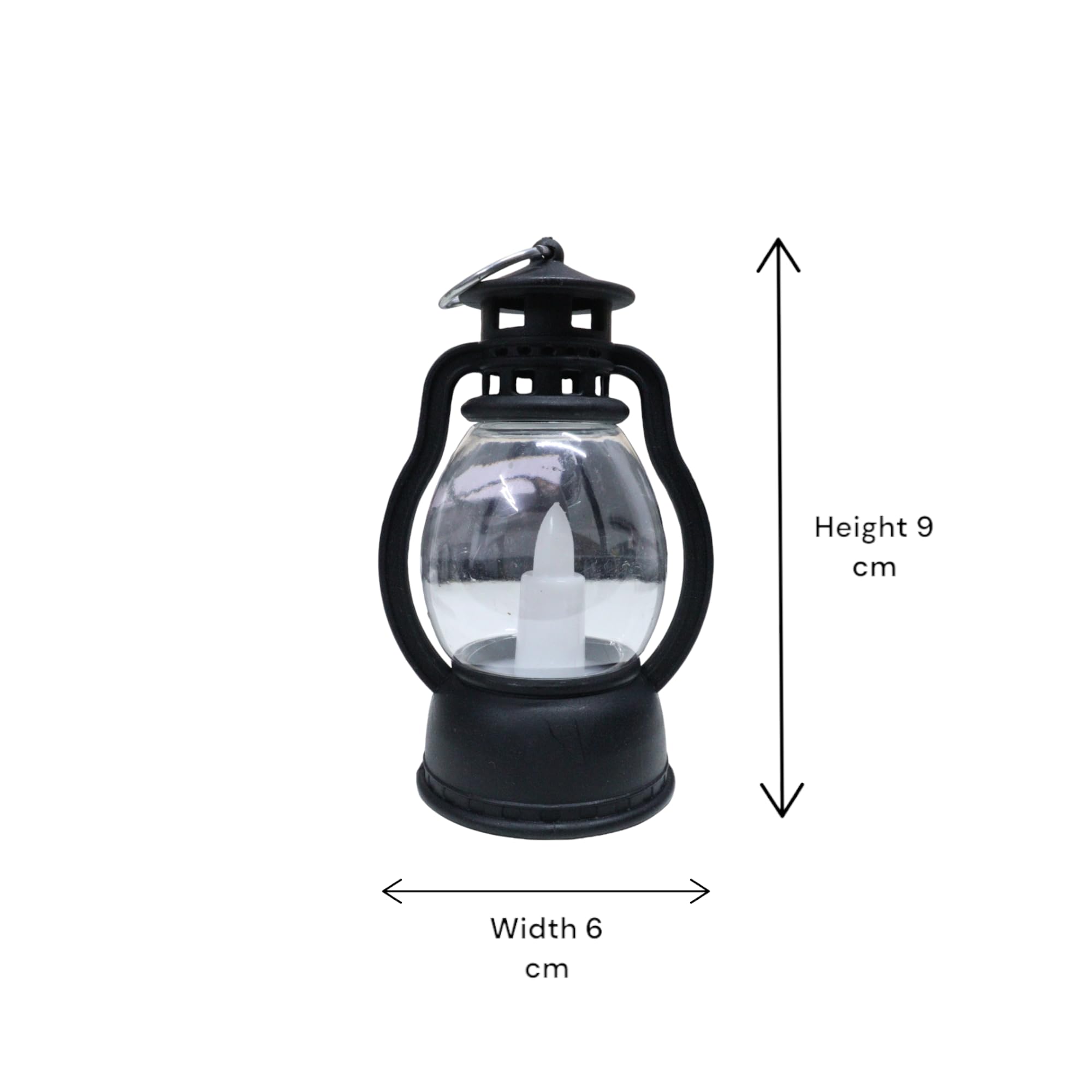 Extreme Karigari Decorative Lanterns | Lanterns for Home Decor | Best for Diwali, Festivals, Christmas, New Year, Weddings (Set of 9, White) (Black) 2