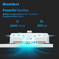 Mamibot W120-P Ablaktisztító Robot Vízpermetezővel és Távirányítóval 3