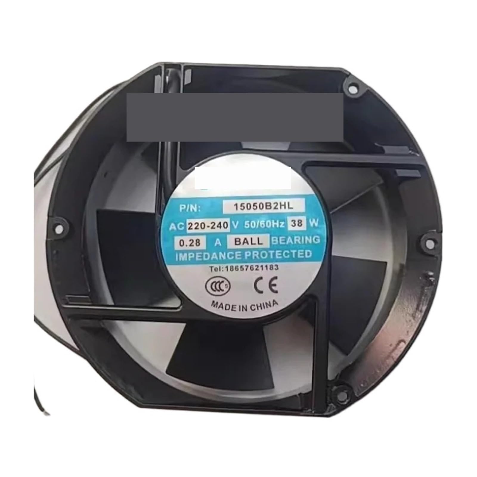 BALYDLUL 15050B2HL AC220V-240V 38W 0.28A Cooling Fan