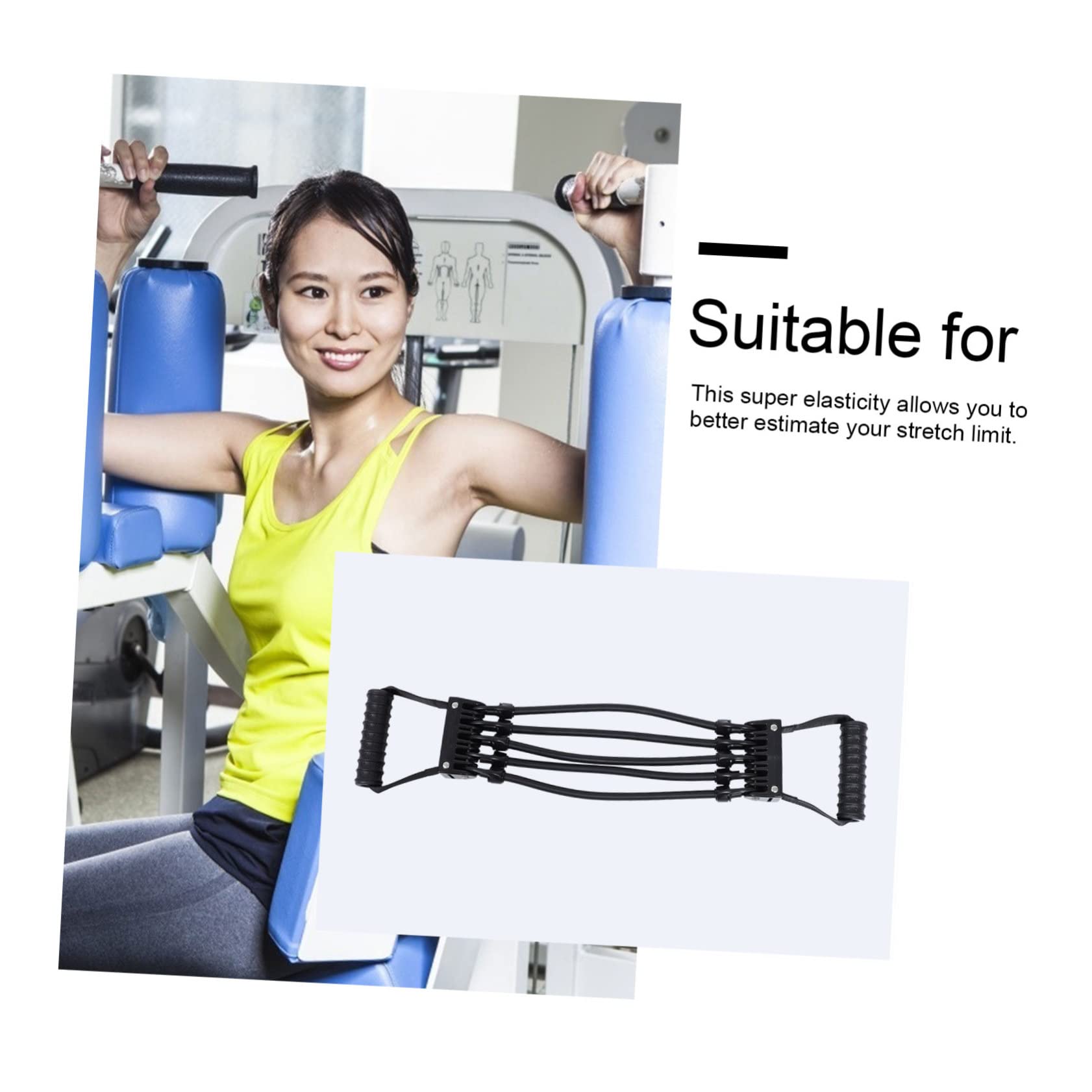 UPKOCH Espansore Toracico Resistente per Allenamento Muscolare Fascia Fitness e Palestra Strumento per Professionisti e Principianti