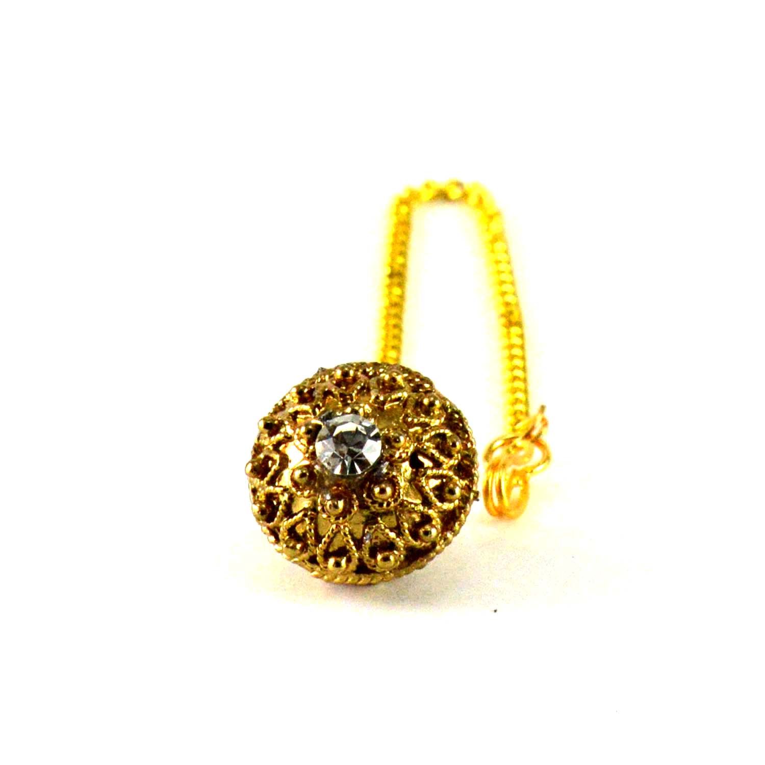 vidhya kangan Hair Jewellery for Women, Gold-picture-2