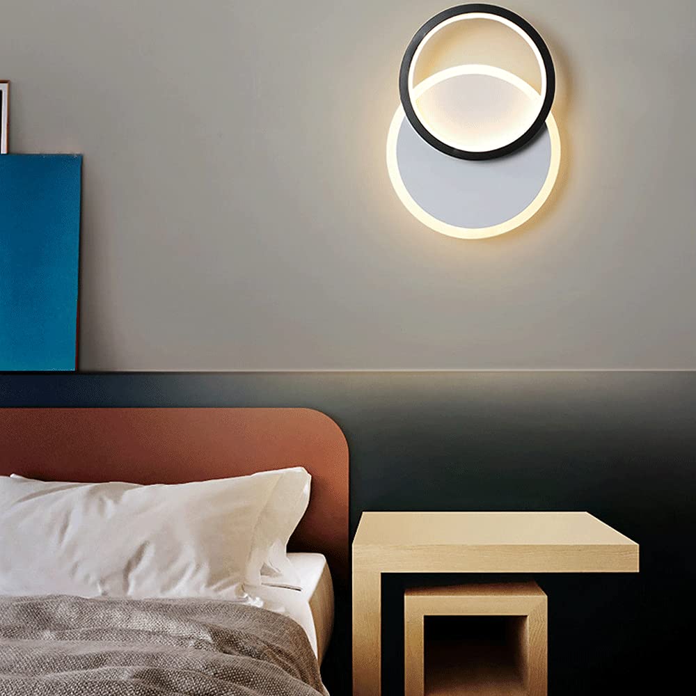 Aplique de Pared para Interiores, Led, 15 W, Diseño Cuadrado, Creativo, para Decoración de Fondo de Tv, para Sala de Estar, Dormitorio, Pasillo, Escaleras, Ca 220 V