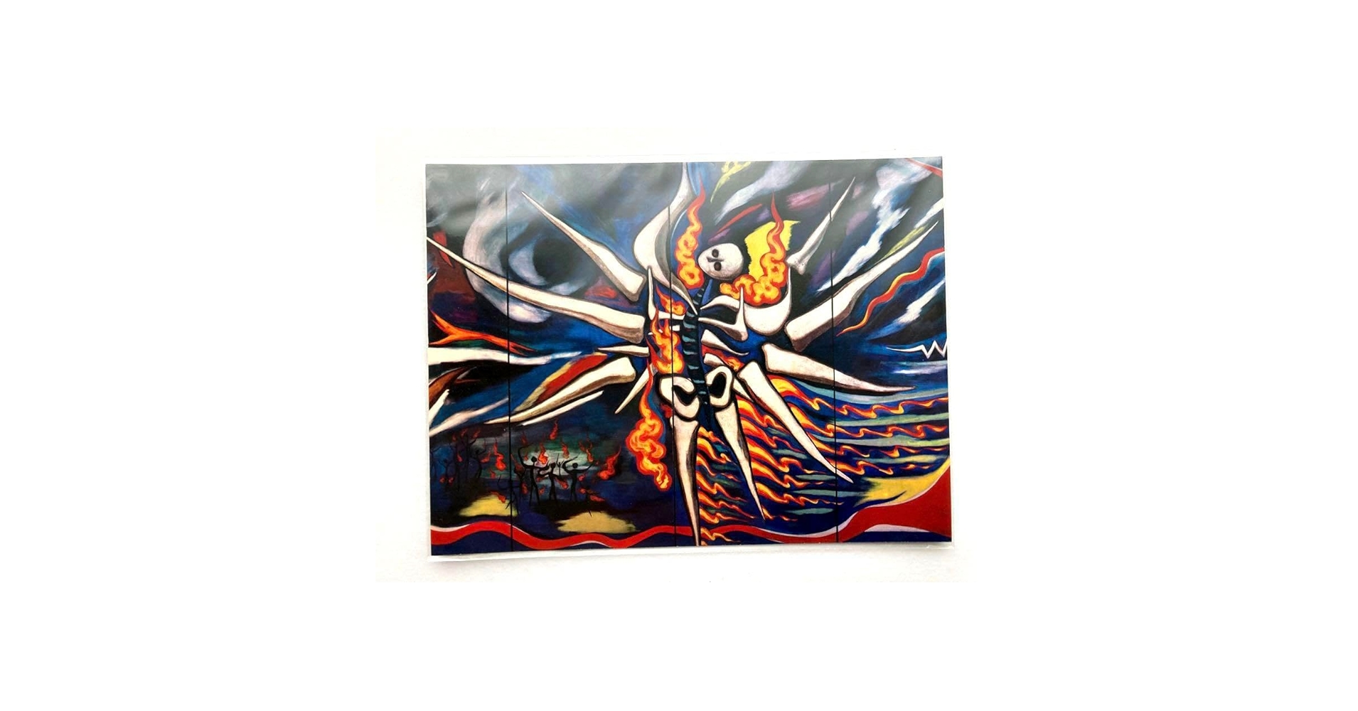 Amazon | 岡本太郎 明日の神話 ポストカード | ポストカード