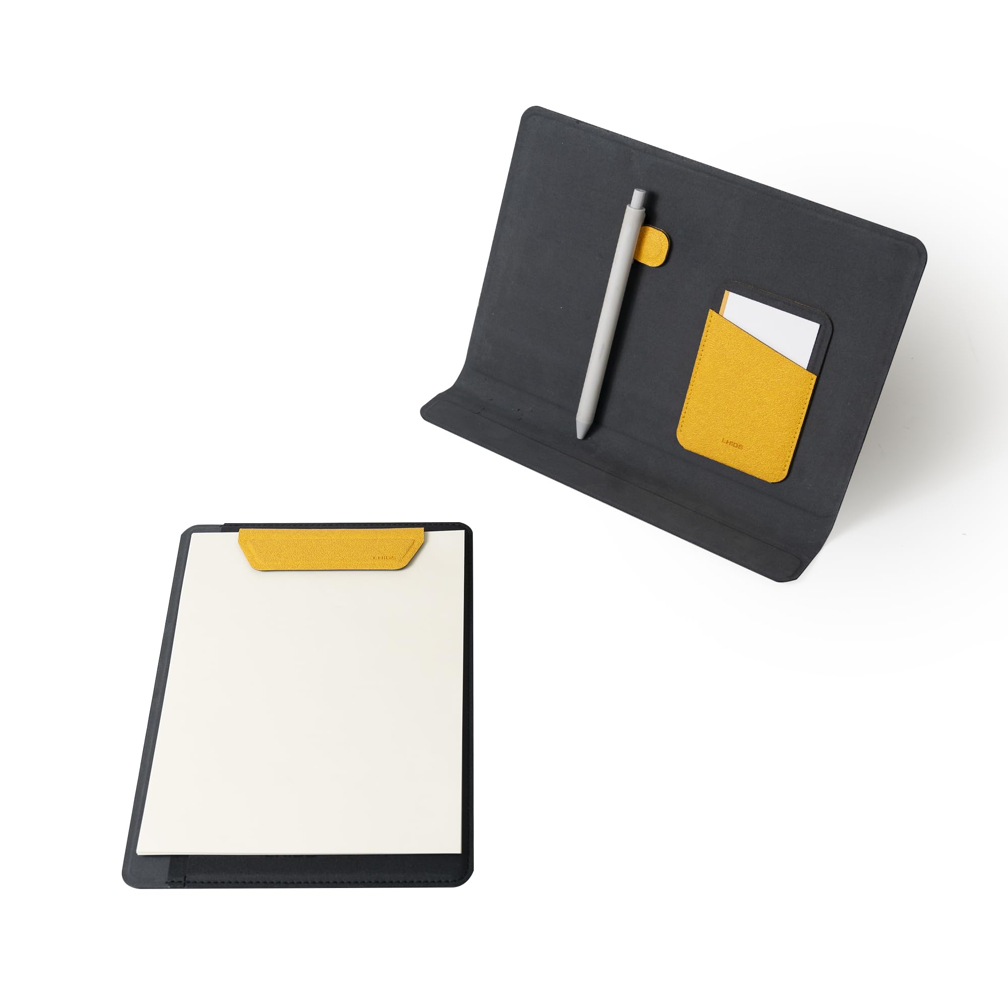 LHiDS Creative Folio Lite 2.0 with Stand, Business Portfolio Resume, 3-in-1 Padfolio with Magnetic Accessories, Work as Notebook Cover, Clipboard,