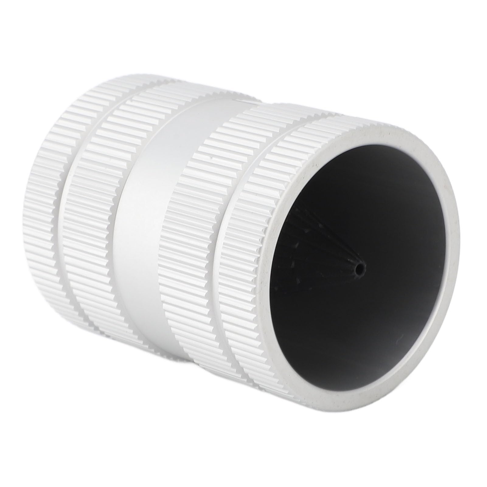 Alésoir pour tubes intérieurs et extérieurs, outil d’ébavurage de tuyaux en alliage d’aluminium pour tuyaux en acier inoxydable, outil de chanfrein ergonomique au design précis pou (S)
