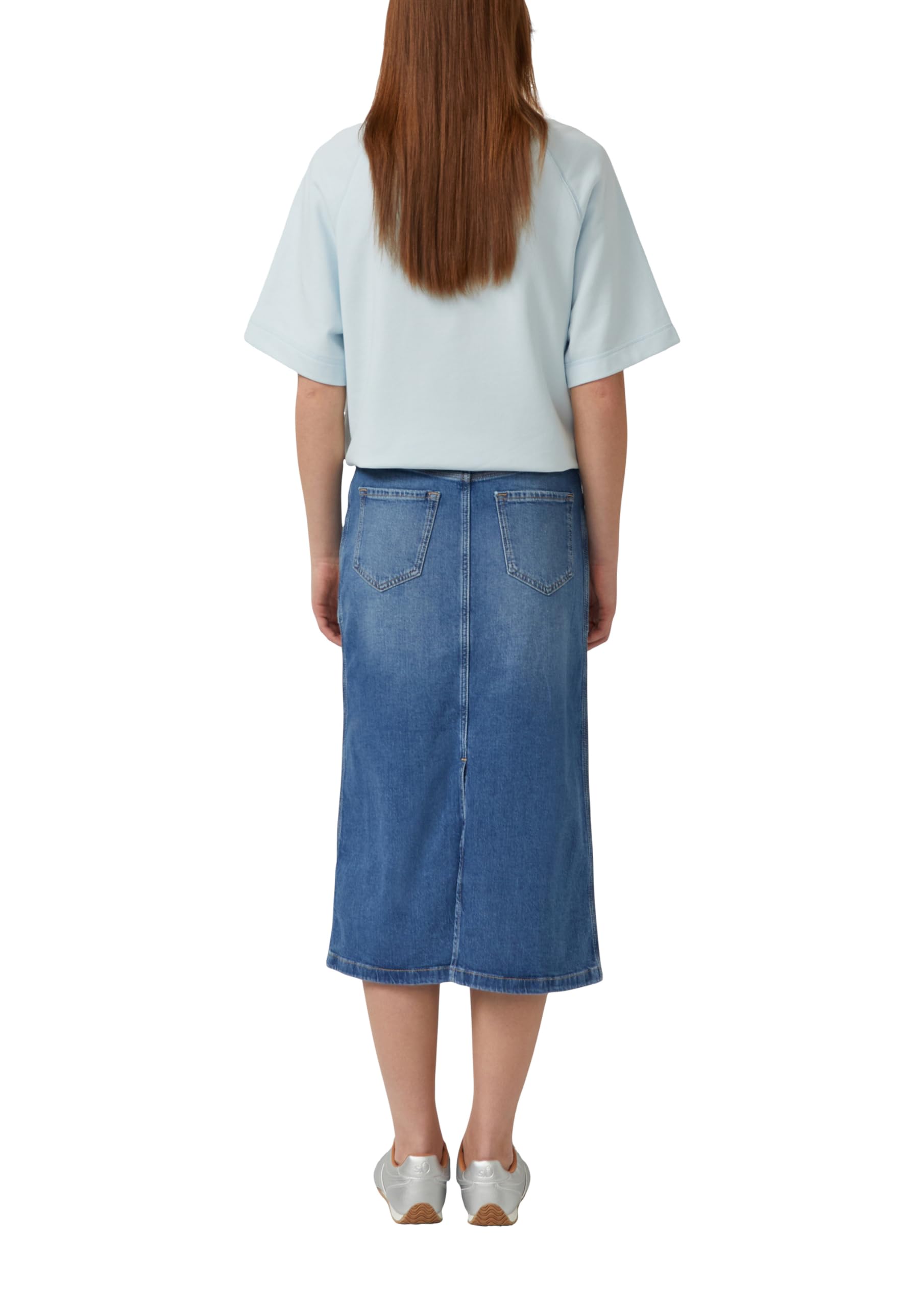 s.Oliver Damen 2176421 Midi Jeansrock (1er Pack)