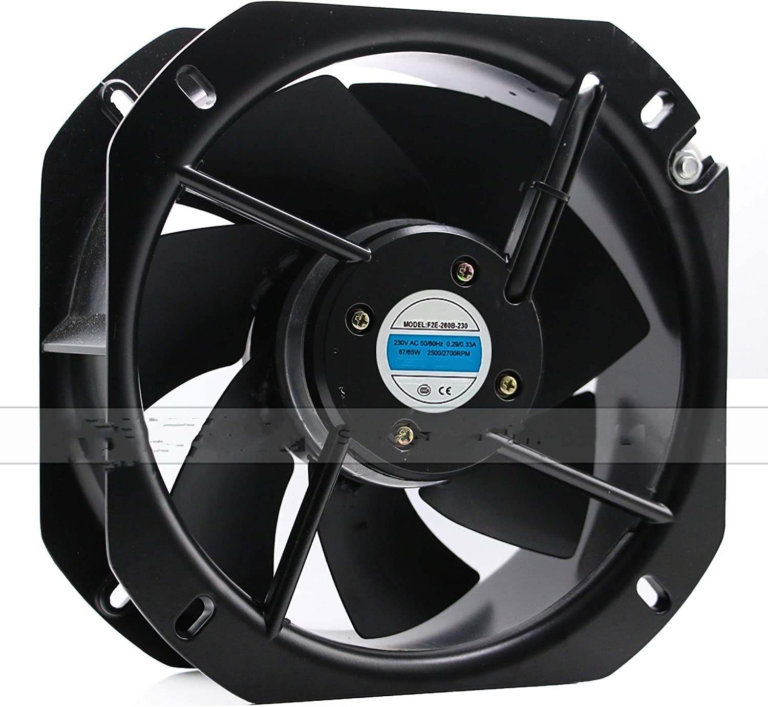 CZVJUKBYP 230V 0.33A 67W 22580 Cooling Fan 225X225X80mm