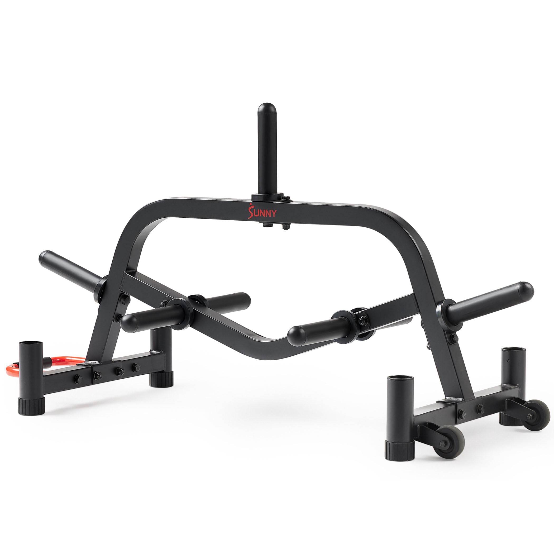 Sunny Health & Fitness Unisex's Multi-Weight Barbell Stand-SF-XF9938 Plate Storage Racks, Black, One Size