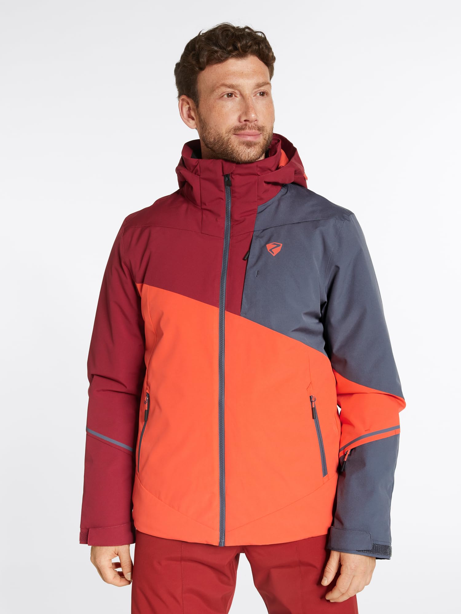 Ziener Herren Timpa Ski-Jacke/Snowboard-Jacke | atmungsaktiv, wasserdicht (1er Pack)
