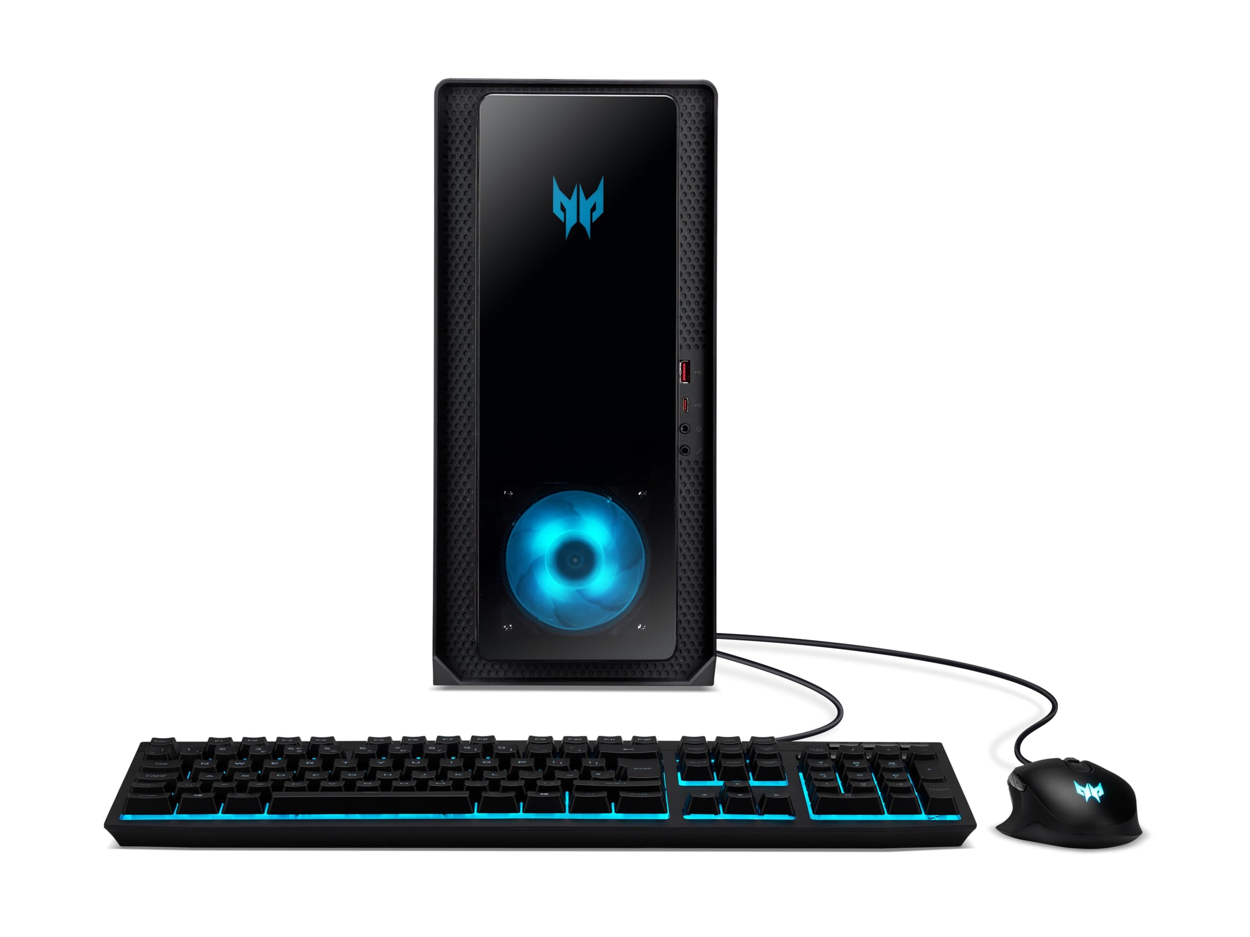 Predator Orion 3000 (PO3-655) Gaming PC - Intel Core i5-14400F (Bis zu 4,7 GHz), 16 GB DDR5 RAM, 512 GB M.2 PCIe (SSD), NVIDIA GeForce RTX 4060 (8 GB GDDR6X), Windows 11 Home