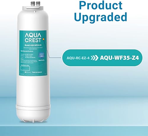 Miniatura 2 de AQUACREST RC 4 EZ-Change Premium Filtro de agua de repuesto para Culligan RC-EZ-4, IC-EZ-4, US-EZ-4, RC-EZ-3, Brita USF-201, USF-202, DuPont