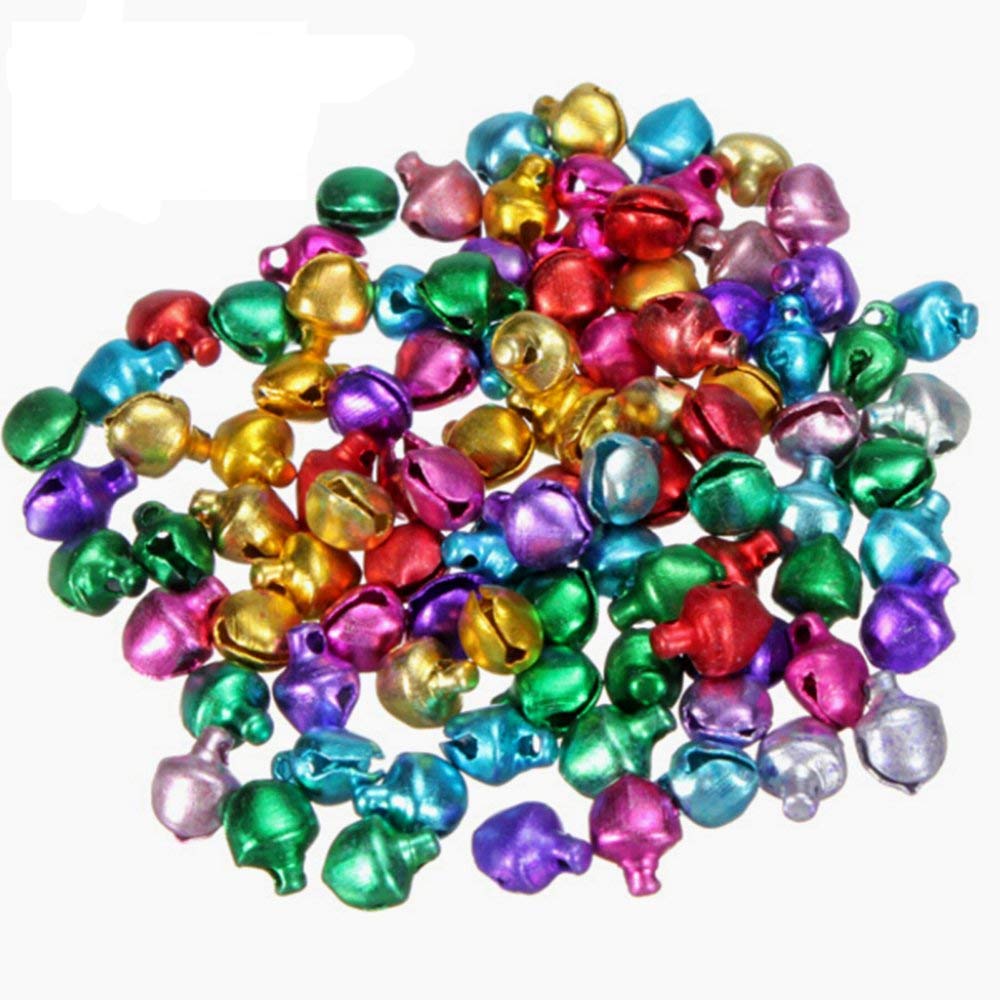 Ark 50 Pack Assorted Arkcraft Jingle Bells Christmas Assorted Sizes And Colours (, 10Mm)