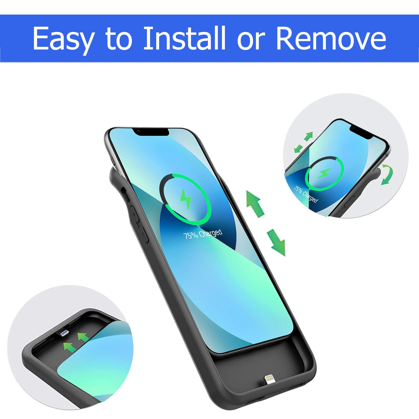 12 Pro Max Iphone Case Qi Charging Best IPhone 13 Charger Case