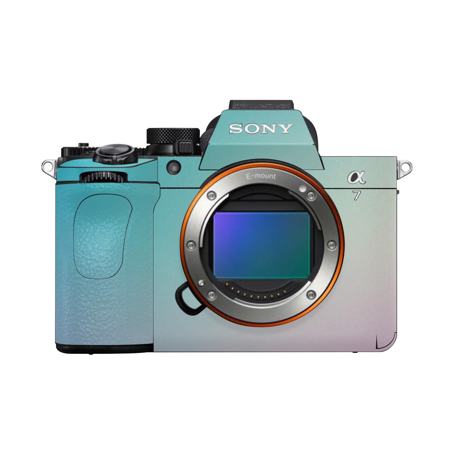 Camera Skin Compatible with Sony Alpha A7 Mark V (2025) - Vivid Fog - Premium 3M Vinyl Protective Wrap Decal Cover - Easy to Apply | Crafted in the USA by MightySkins