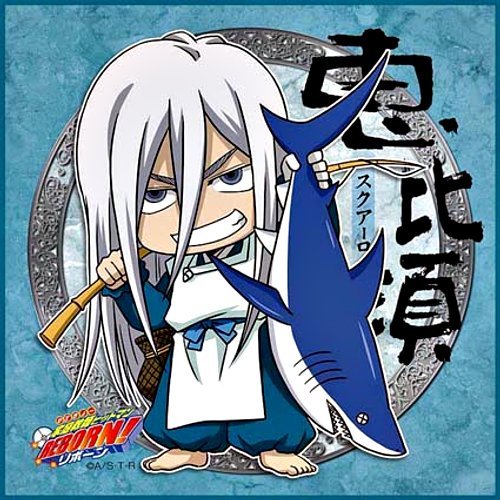 家庭教師ヒットマンREBORN！ S・スクアーロ 大判タオル 家庭教師ヒットマンREBORN！ S・スクアーロ 大判タオル Amazon.co.jp