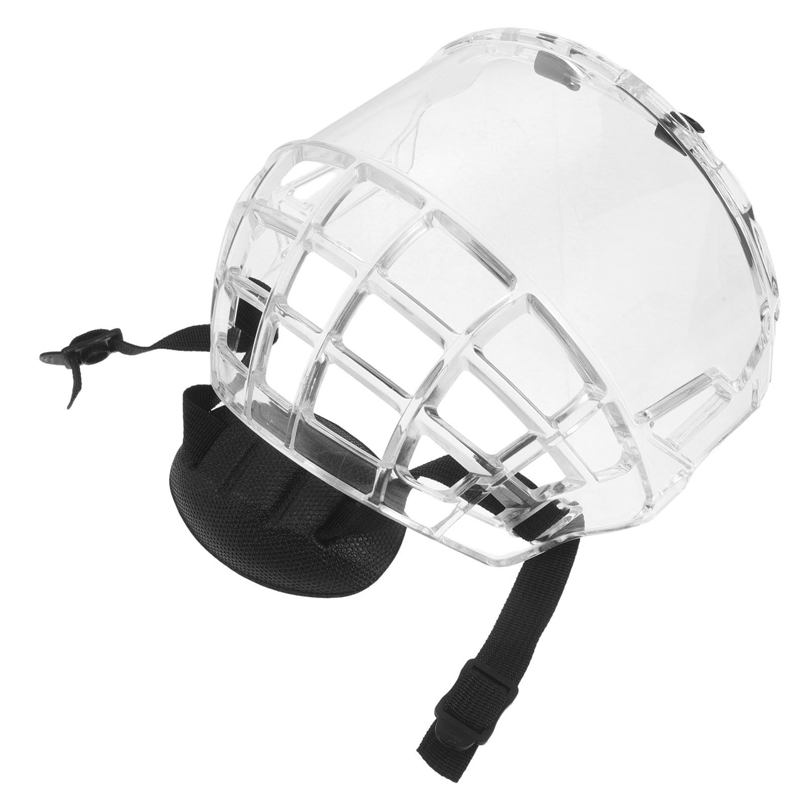 ibasenice 1juego Visera Transparente para Casco de Hockey Protector Antivaho y Resistente Impactos Repuesto Ligero para Entrenamiento y Competición Hockey sobre Hielo