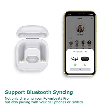 POWERBEATS PRO ホワイト 充電ケース付き Amazon.com: Charging Case Replacement Compatible with