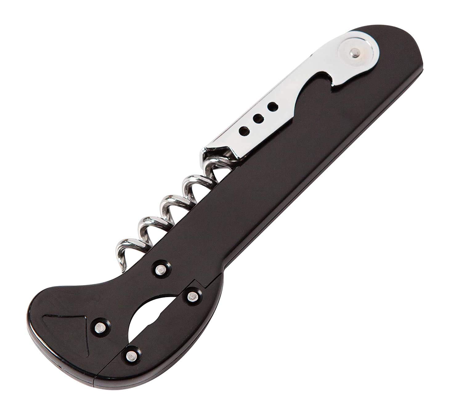 Buckingham Pirouette Waiters Friend Corkscrew Foil Cutter Wine Bottle Opener - Premium Quality