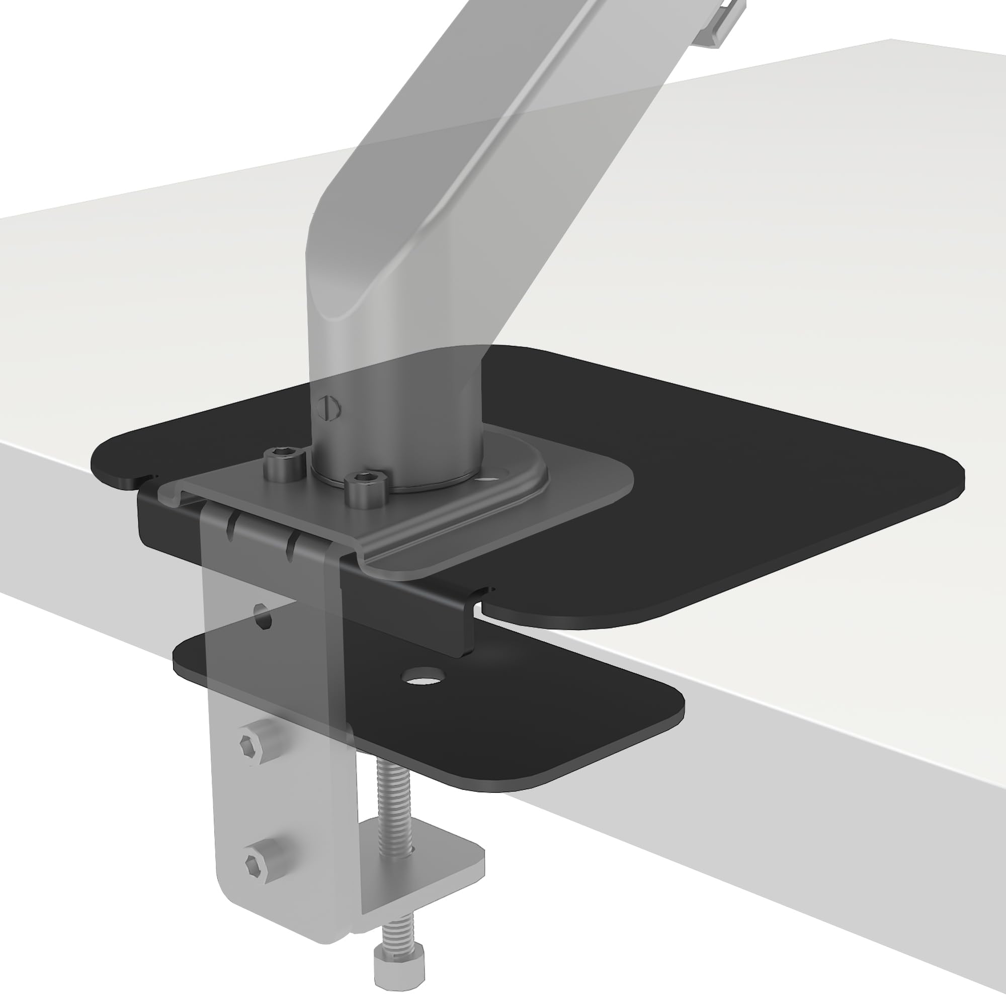 BONTEC Monitor Mount Reinforcement Plate for Fragile Tabletop