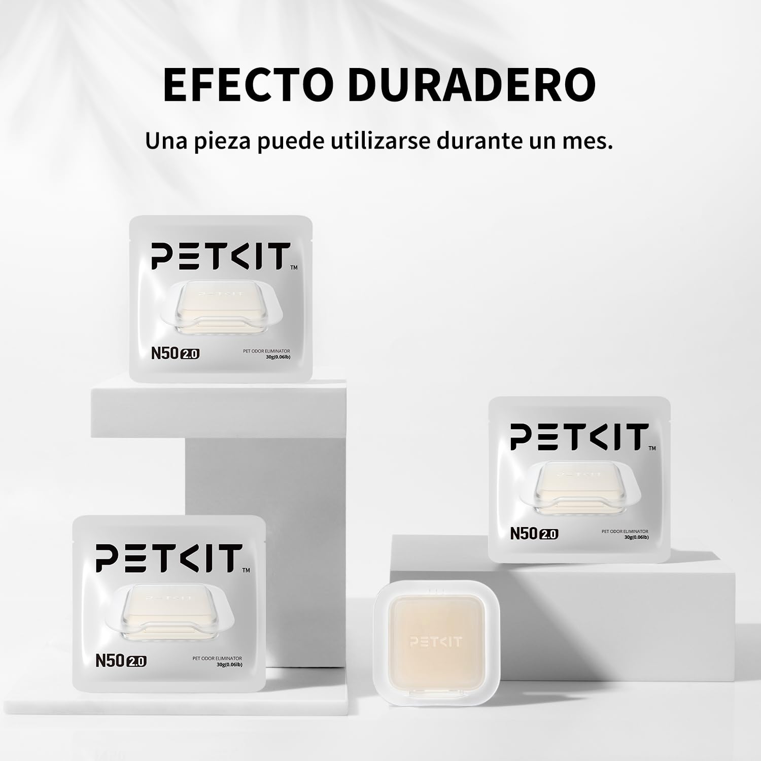 PETKIT Eliminador de Olores para Arenero Gatos Autolimpiable Pura MAX 2 y PUROBOT MAX PRO 2, Control de Olores de Inodoro para Gatos (Paquete de 3)