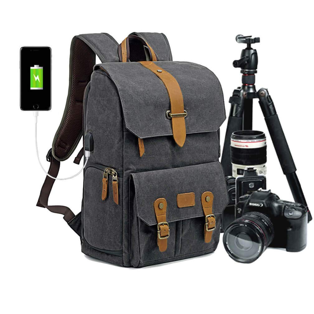 Buy Abonnyc Camera Backpack Canvas SLR 