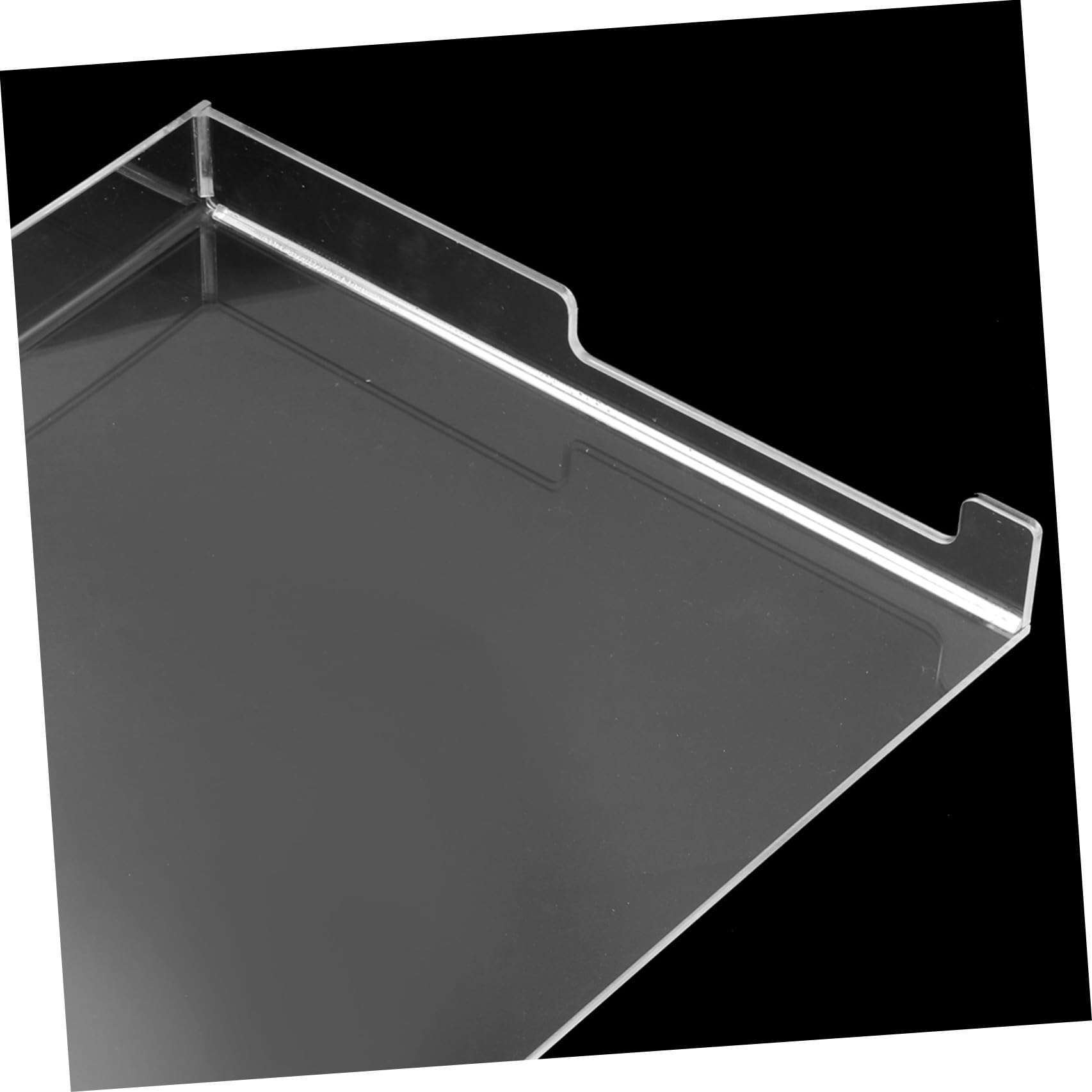 Acryl Tastaturabdeckung Transparent 400 X 265 X 40mm Tastaturschutz für Laptop undpc Geeignet für Büroarbeitsplätze und Zuhause