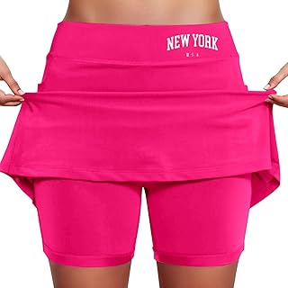 Falda de ocio para mujer, culottes con bolsillos, deportiva, elegante y cómoda, diseños impresos