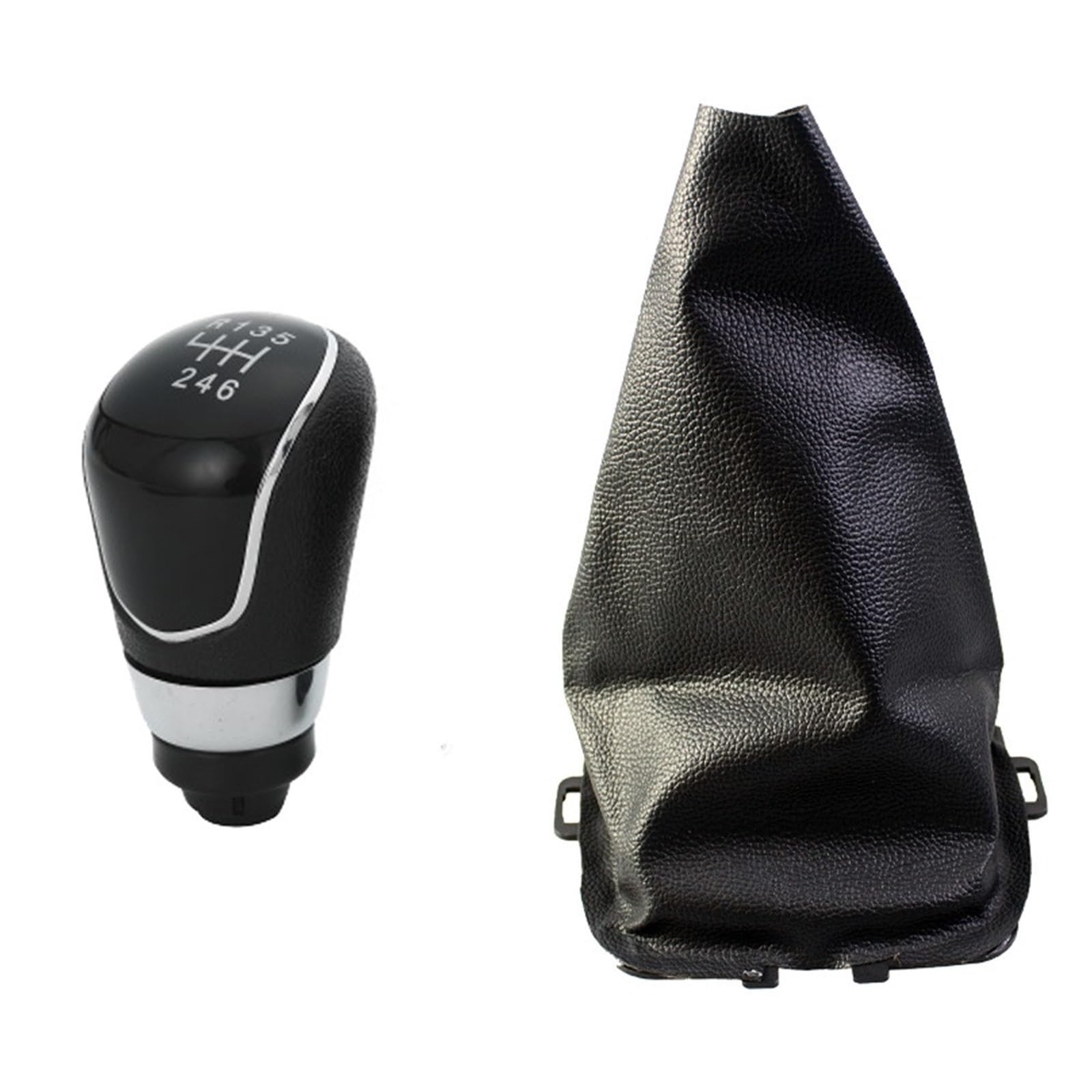 LVDLRAJJ Gear Shift Knob Compatible with Fiesta 2008-2012