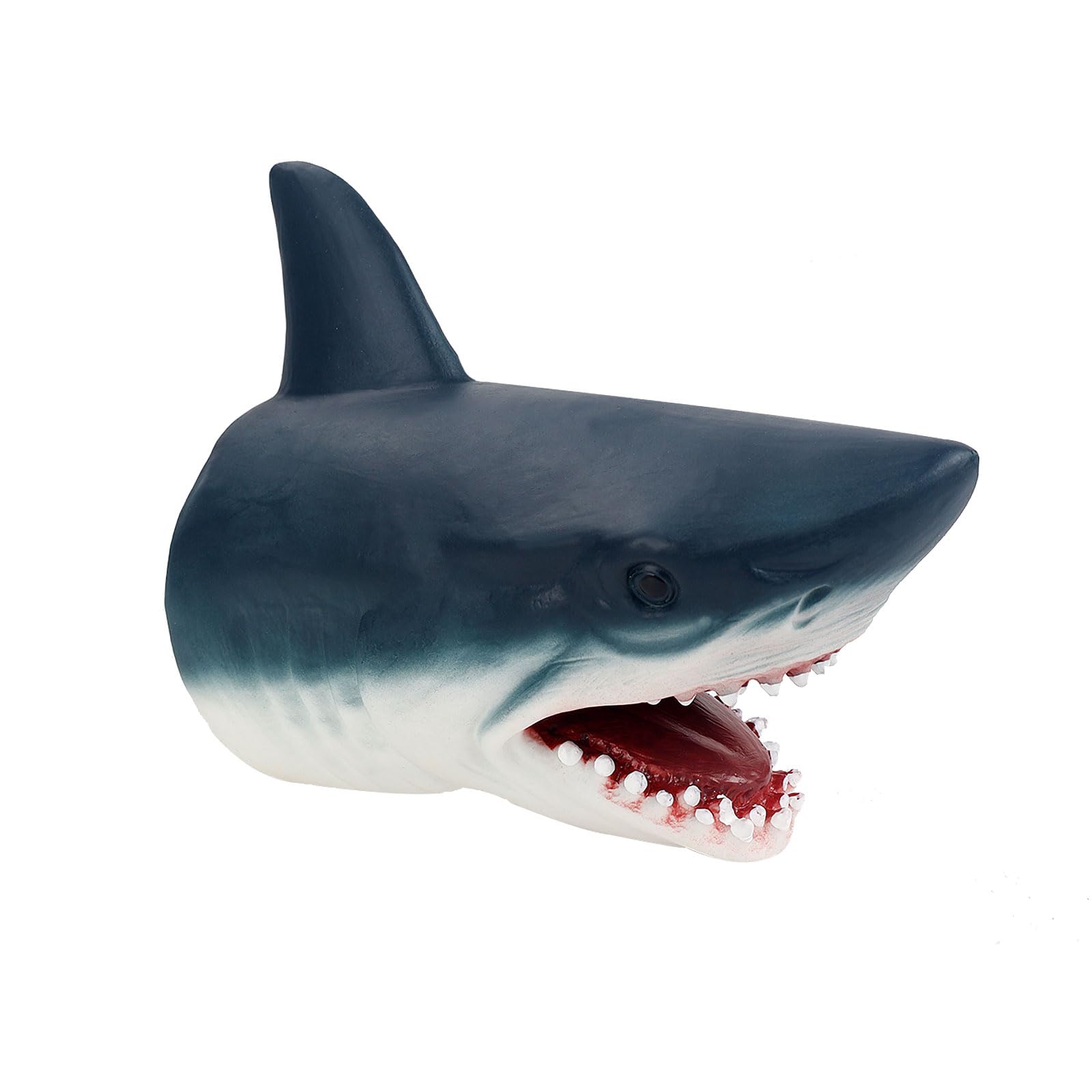 Andux Animal Hand Puppet Realistic Soft Rubber Interactive Role Play Hand Puppet Toys DWSO-01 (Sharks)