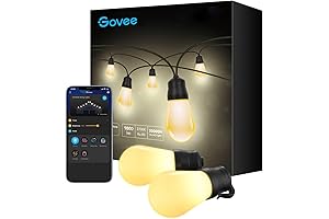 Govee Outdoor String Lights: Versatile, Brilliant, Weather-Resistant Illumination