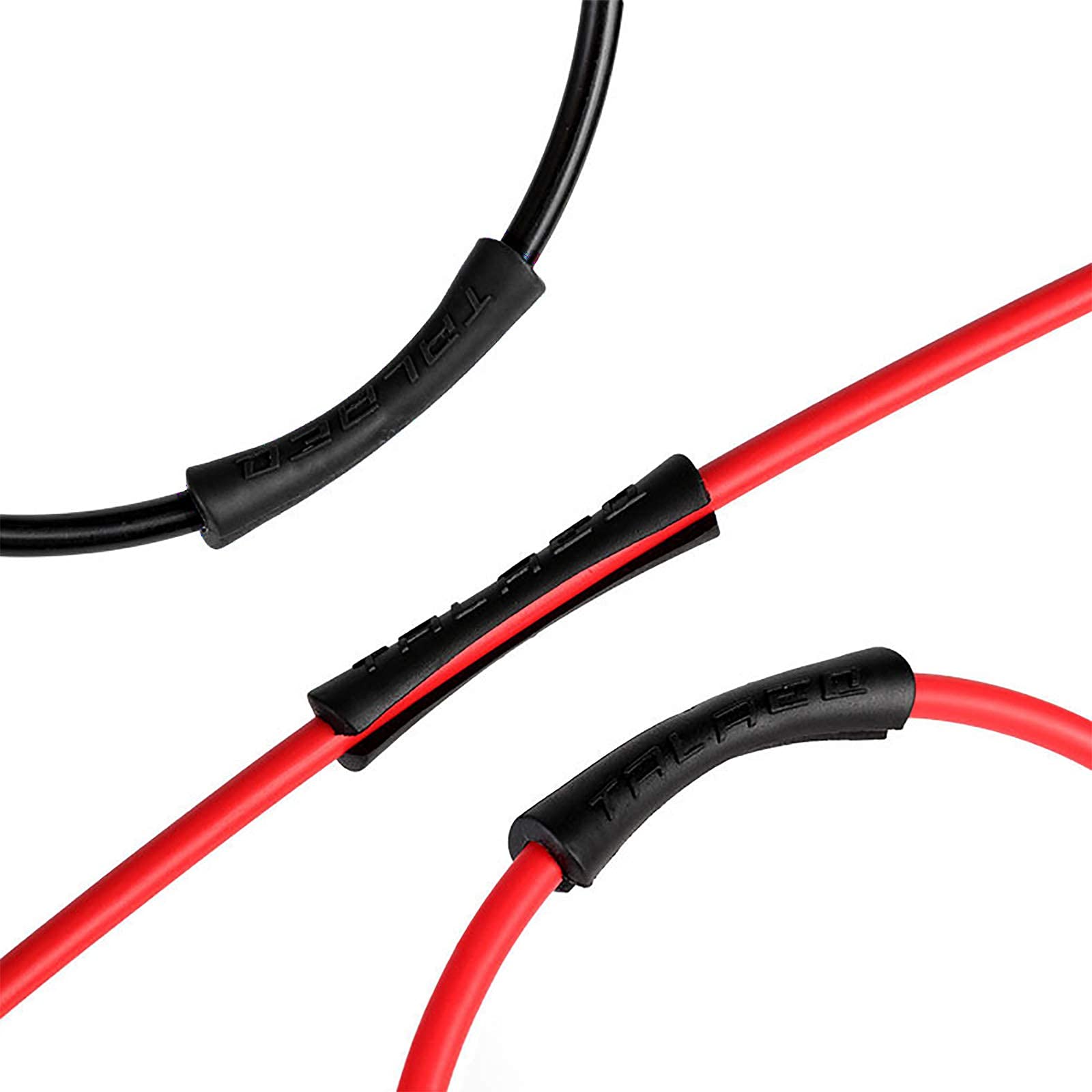 VANICE 10 Pieces Bicycle Frame Protection Protector Rubber Sleeve for Shifter Brake Cable