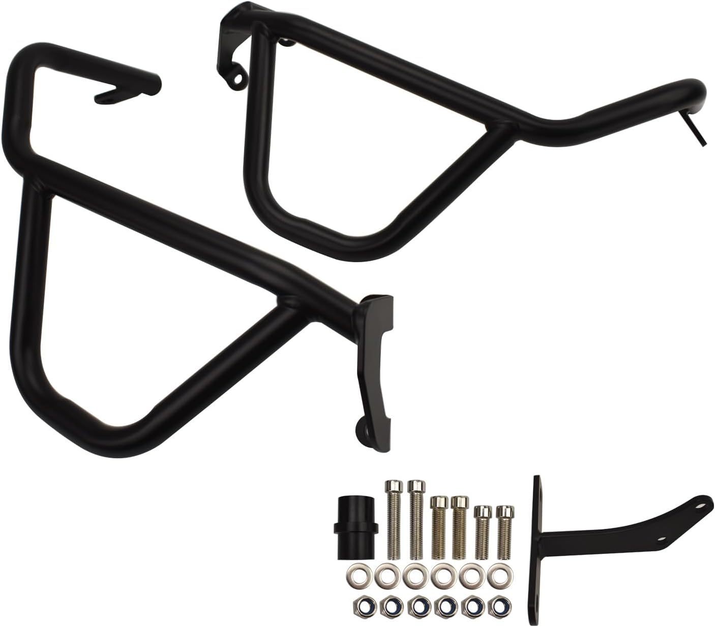 Motorcycle Accessories Frame Crash Bar Falling Protector for Ver-sys 650 Ver-sys650 KLE650 2022 2023 2024 Motorbike Highway Engine Guard Bumper, Black, MD-496-US