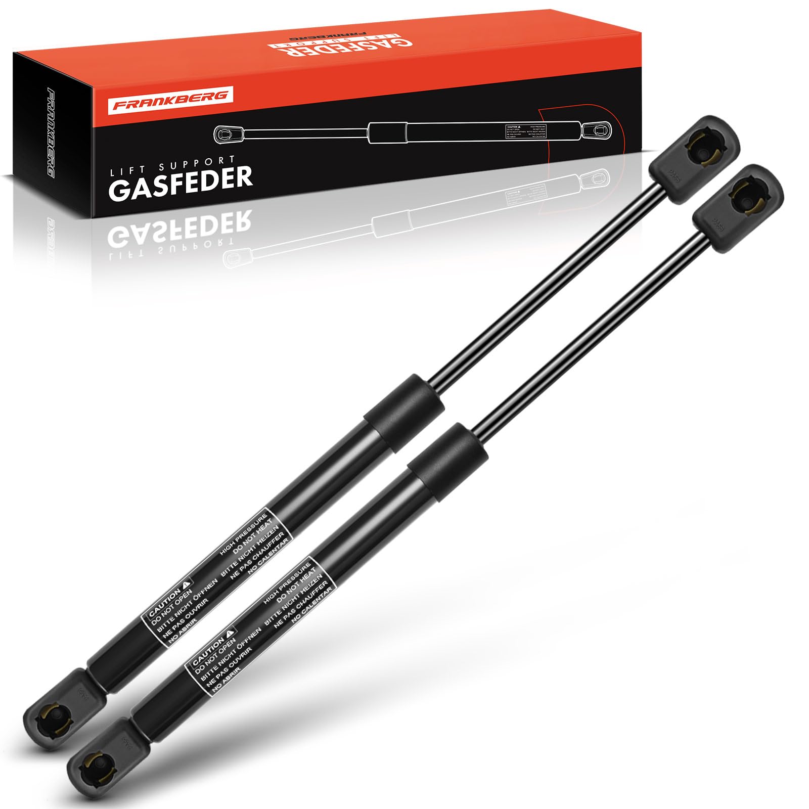 Frankberg 2x Gas Strut Tailgate Left And Right Compatible With SLK R171 SLK200-SLK350 SLK55 All Engine Convertible 2004 2005 2006 2007 2008 2009 2010 2011 Replace# 1719800164