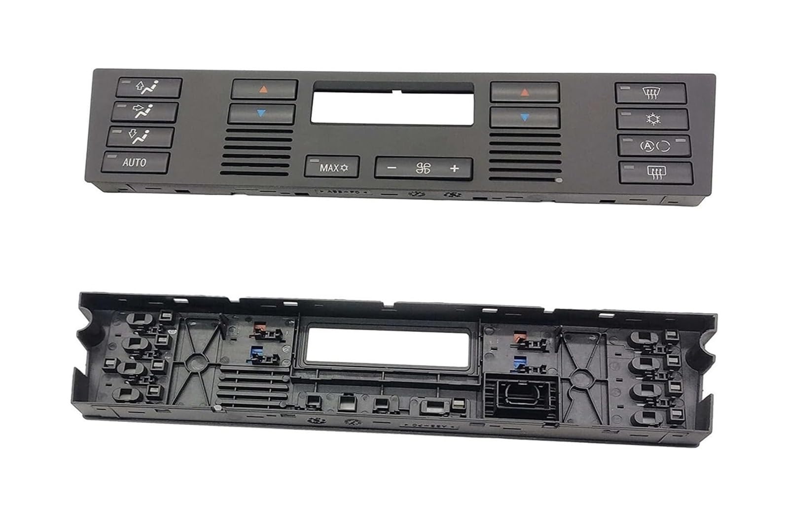 Panneau D'interrupteurs Climatisation Panneau Capuchons Contrôle Climatique HVAC Avec Interrupteur À Bouton Pour BMW E39 525i 530i 540i M5 E53 X5 2001 – 2006 64116915812