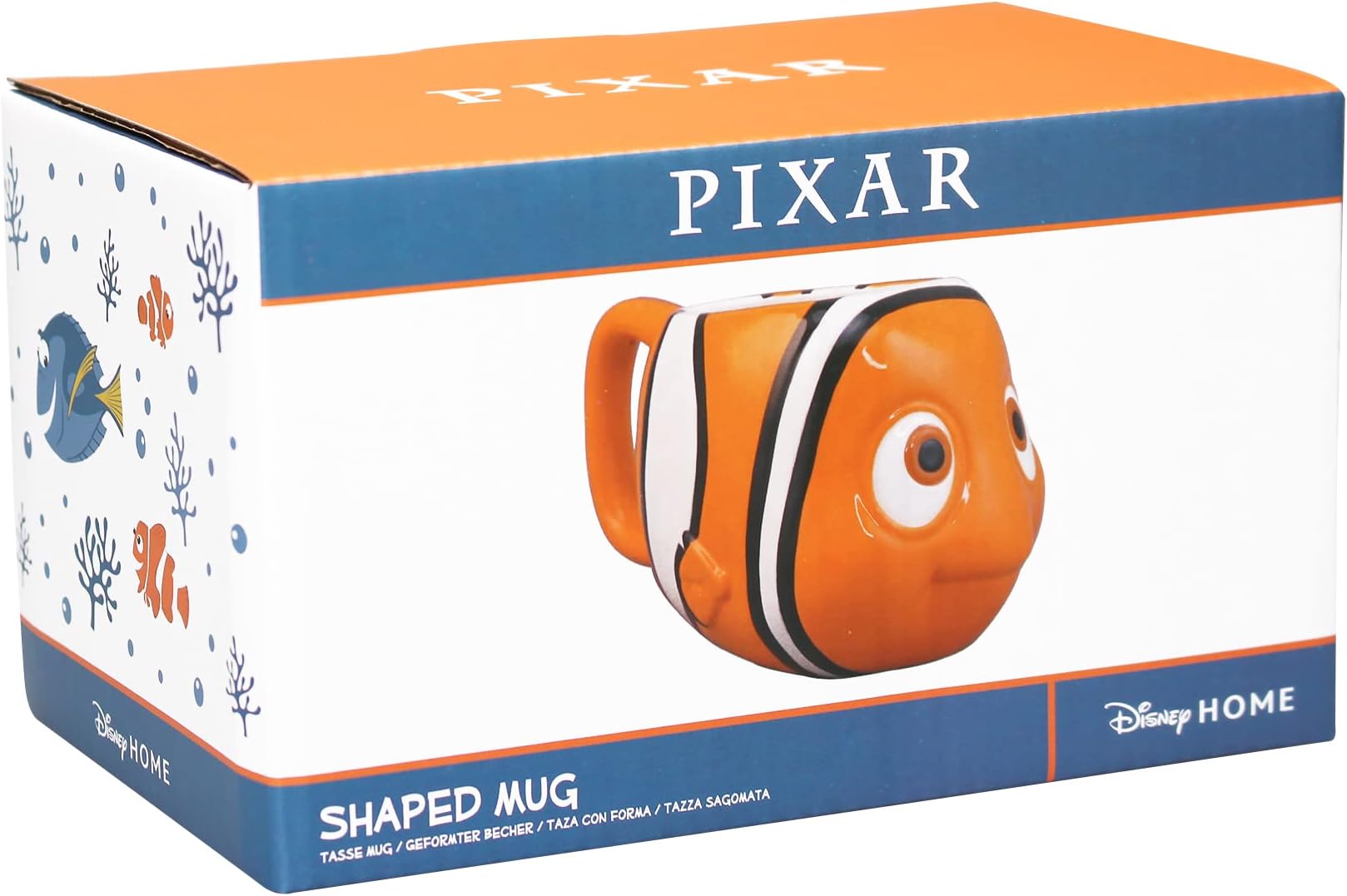 Disney Half Moon Bay Finding Nemo Shaped Mug - Nemo - 3D Mug - Office Mug Gifts