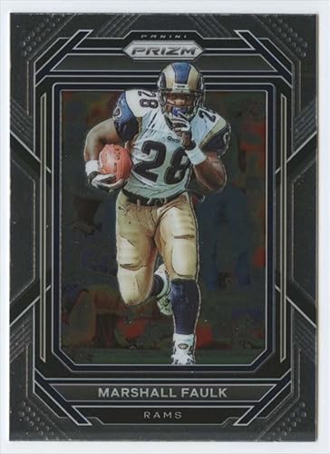 2022 Panini Prizm Football #167 Marshall Faulk St. Louis Rams Official NFL Trading Card (Stock Photo shown, card is in Near Mint to Mint Condition)