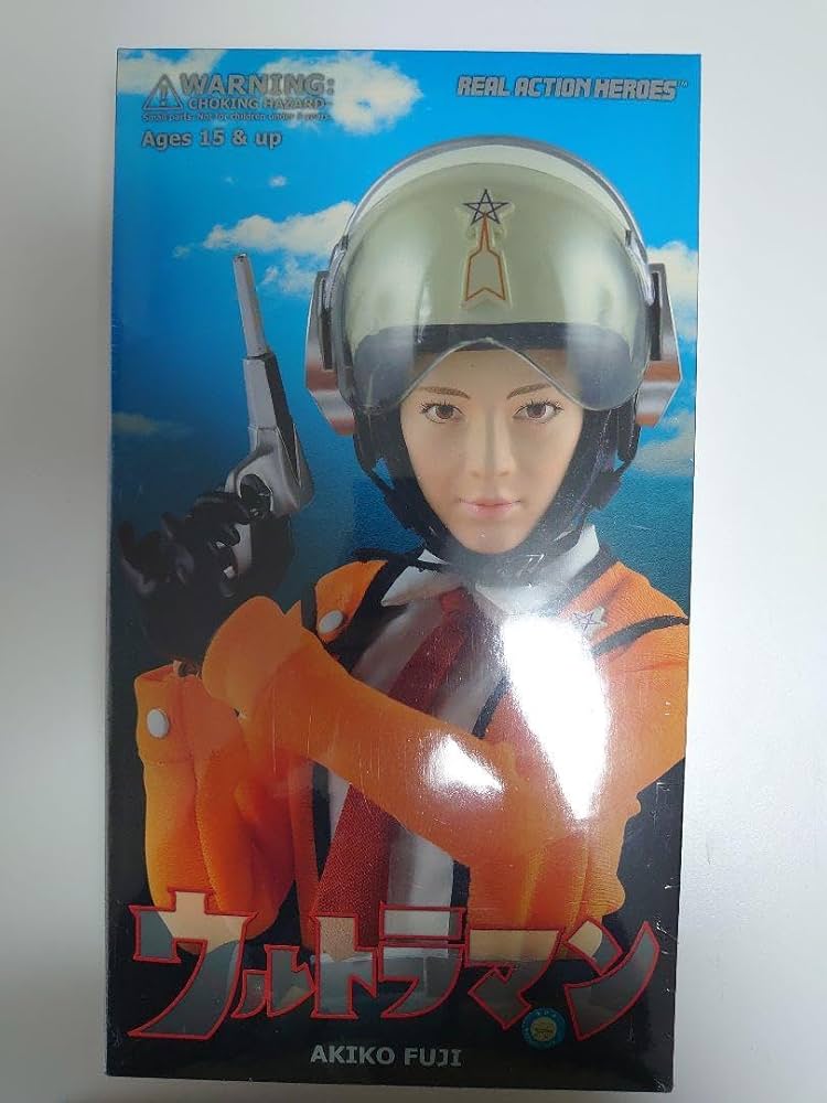 ウルトラマン　フジアキコ隊員　フィギュア　リアルアクションヒーローズ MEDICOM TOY - フジアキコ