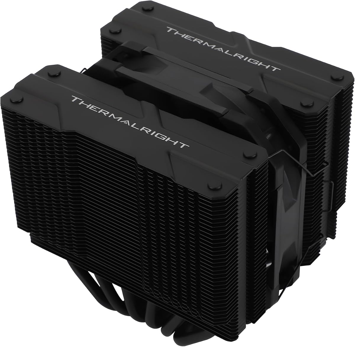 Thermalright Peerless Assassin 120 Mini Black CPU Cooler, 6 Heat Pipes AGHP Technology, with 120mm PWM Fan, 1500RPM Speed, for AMD:AM4 AM5/Intel LGA 1851/1700/1150/1151/1200/2011,PC Cooler