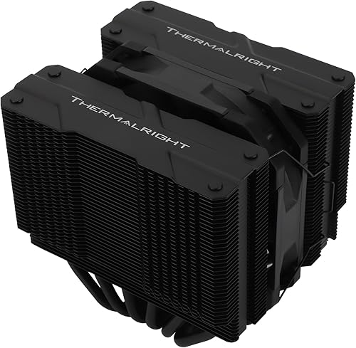 Thermalright Peerless Assassin 120 Mini Black CPU Cooler, 6 Heat Pipes AGHP Technology, with 120mm PWM Fan, 1500RPM Speed, for AMD:AM4 AM5/Intel LGA 1851/1700/1150/1151/1200/2011,PC Cooler