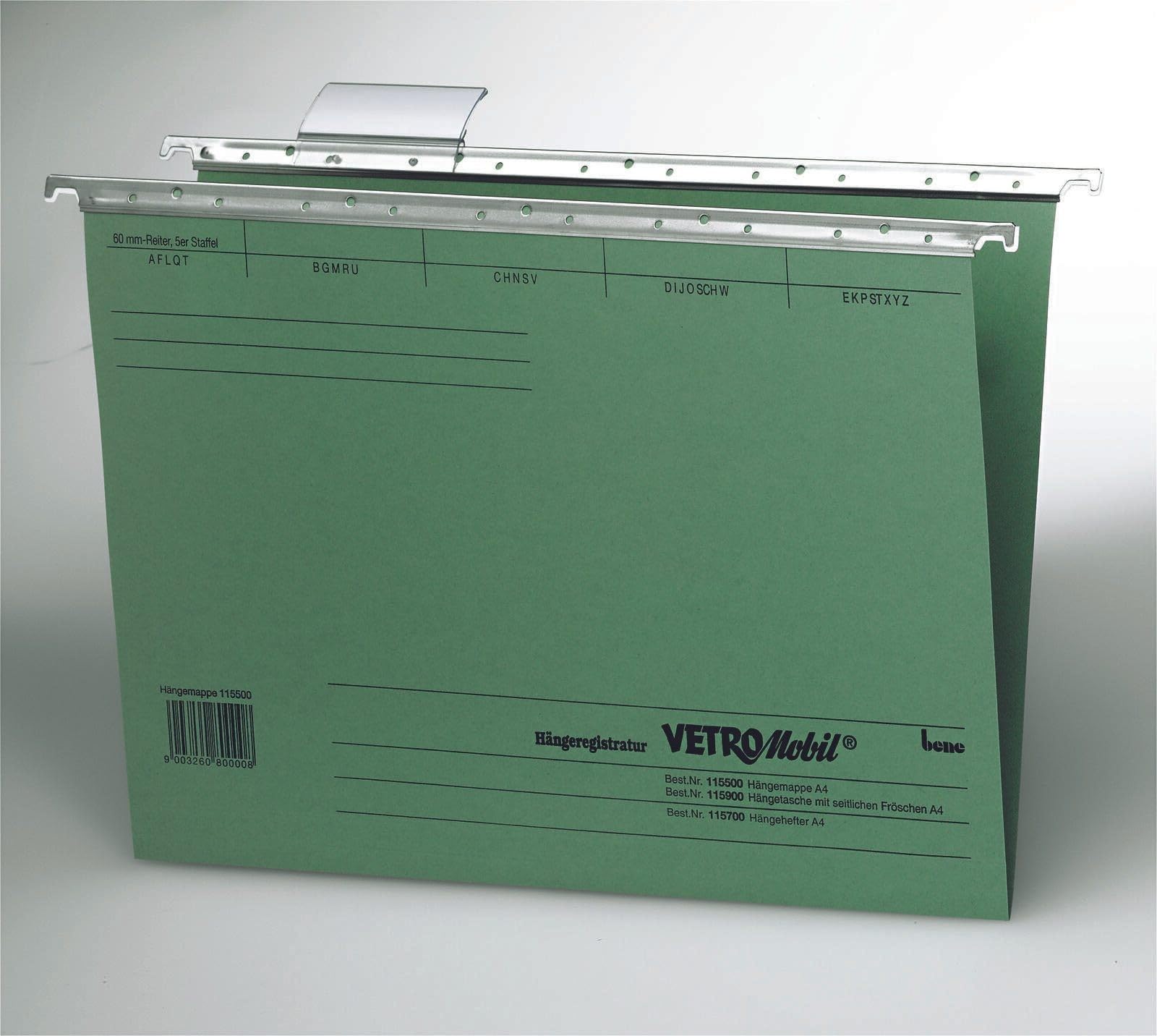 Dossier suspendu A4 Bene 115500 Vetromob pour organisation de bureau - 2